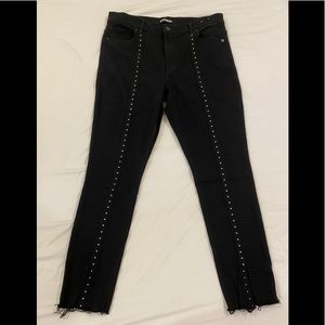 Black Jeans with metal!